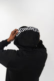 Undrground 3D Embroidered Zip Up Hoodie 'Black'