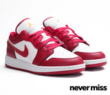 GS Nike Air Jordan 1 Low 'Cardinal Red'