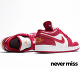 GS Nike Air Jordan 1 Low 'Cardinal Red'