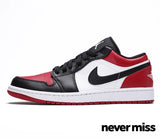 Men's Nike Air Jordan 1 Low 'Bred Toe'