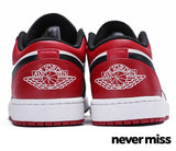 Men's Nike Air Jordan 1 Low 'Bred Toe'