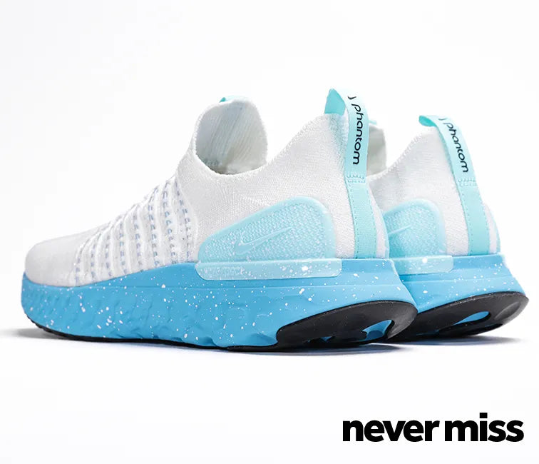 Men s Nike React Phantoms Run FK 2 Glacier Blue never miss