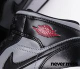 GS Nike Air Jordan 1 Mid 'Shadow Red'