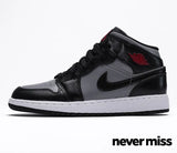 GS Nike Air Jordan 1 Mid 'Shadow Red'