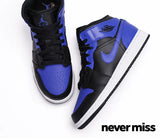 GS Nike Air Jordan 1 Mid 'Hyper Royal'